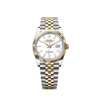 Rolex Datejust 36 126233 Stainless Steel Yellow Gold White Dial Jubilee (2024)