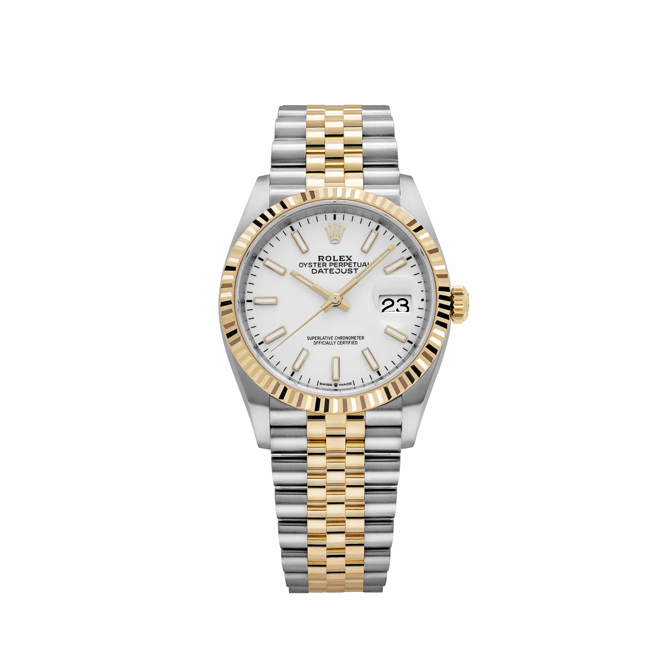 Rolex Oyster Perpetual 28 276205 'Ladies' Rose Gold White Dial