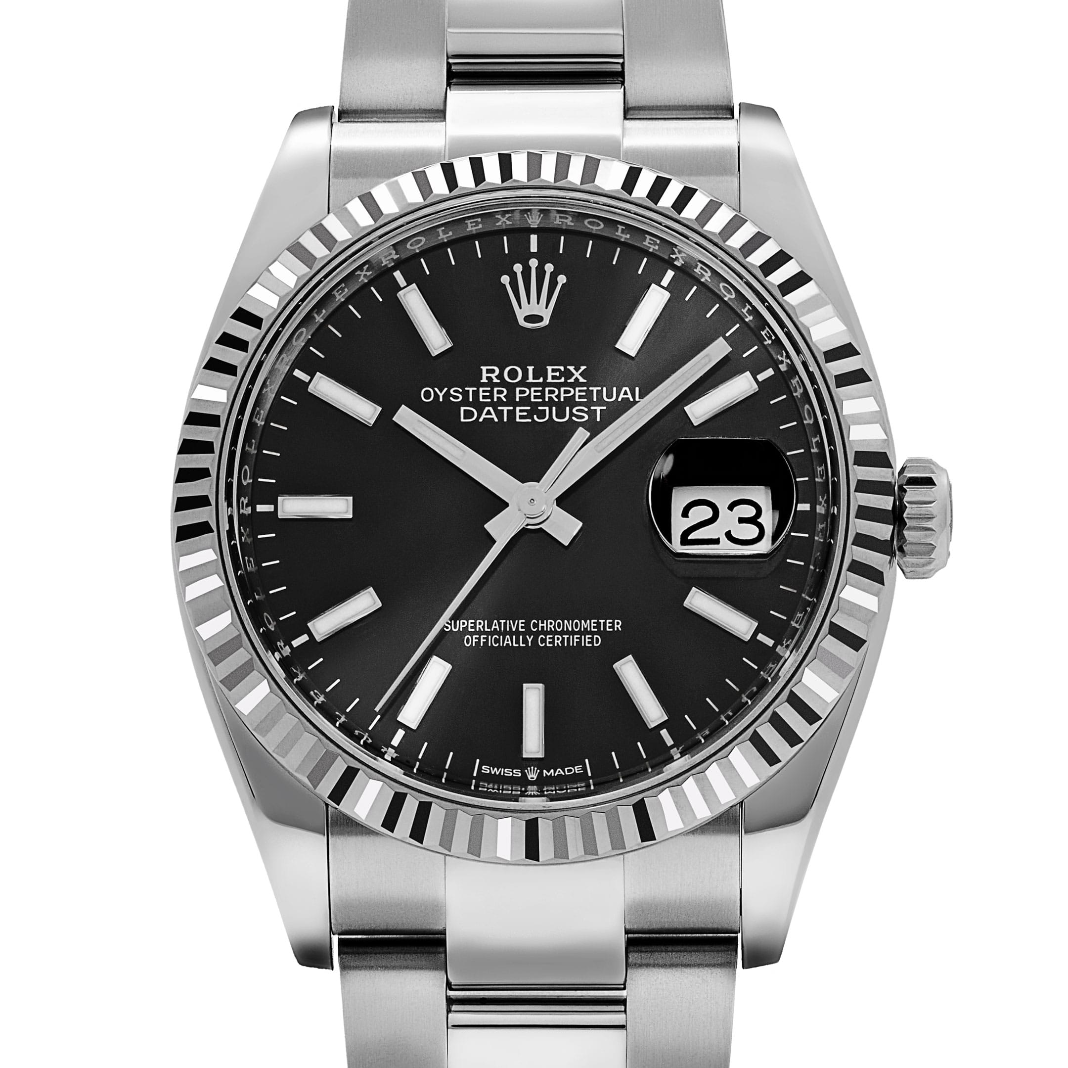 Rolex Datejust 36 126234 Stainless Steel Black Dial Oyster (2021)