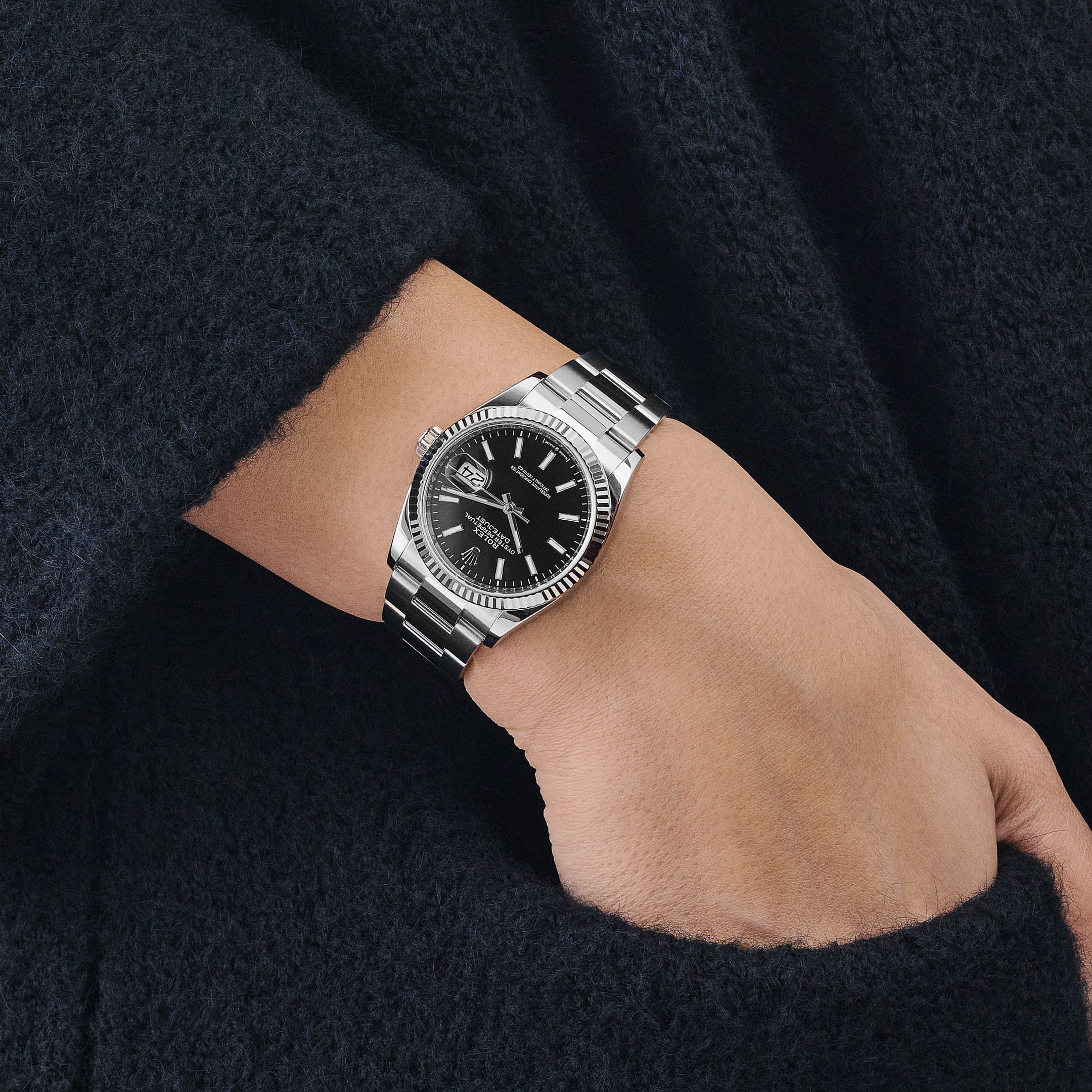 Rolex Datejust 36 126234 Stainless Steel Black Dial Oyster (2021)