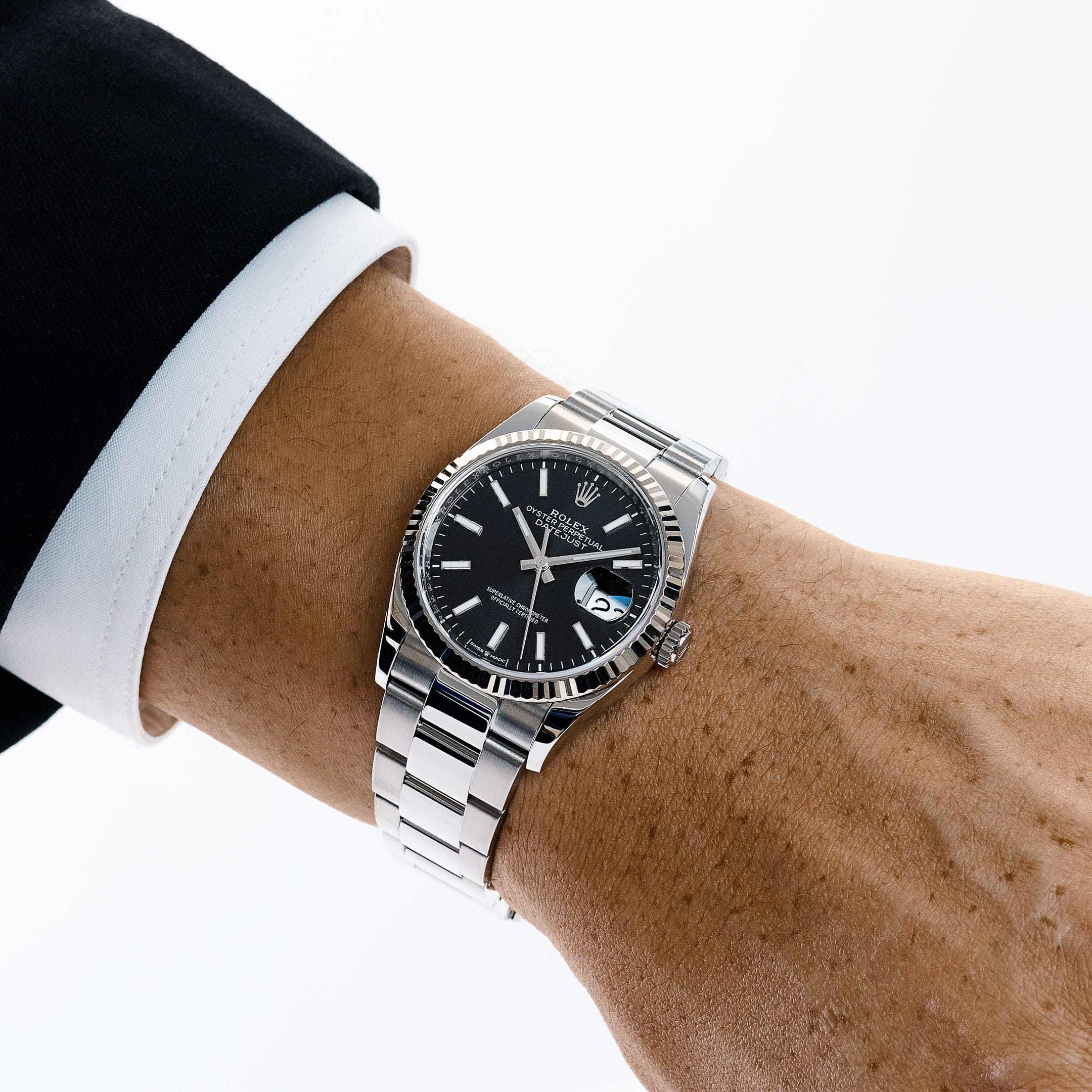 Rolex Datejust 36 126234 Stainless Steel Black Dial Oyster (2021
