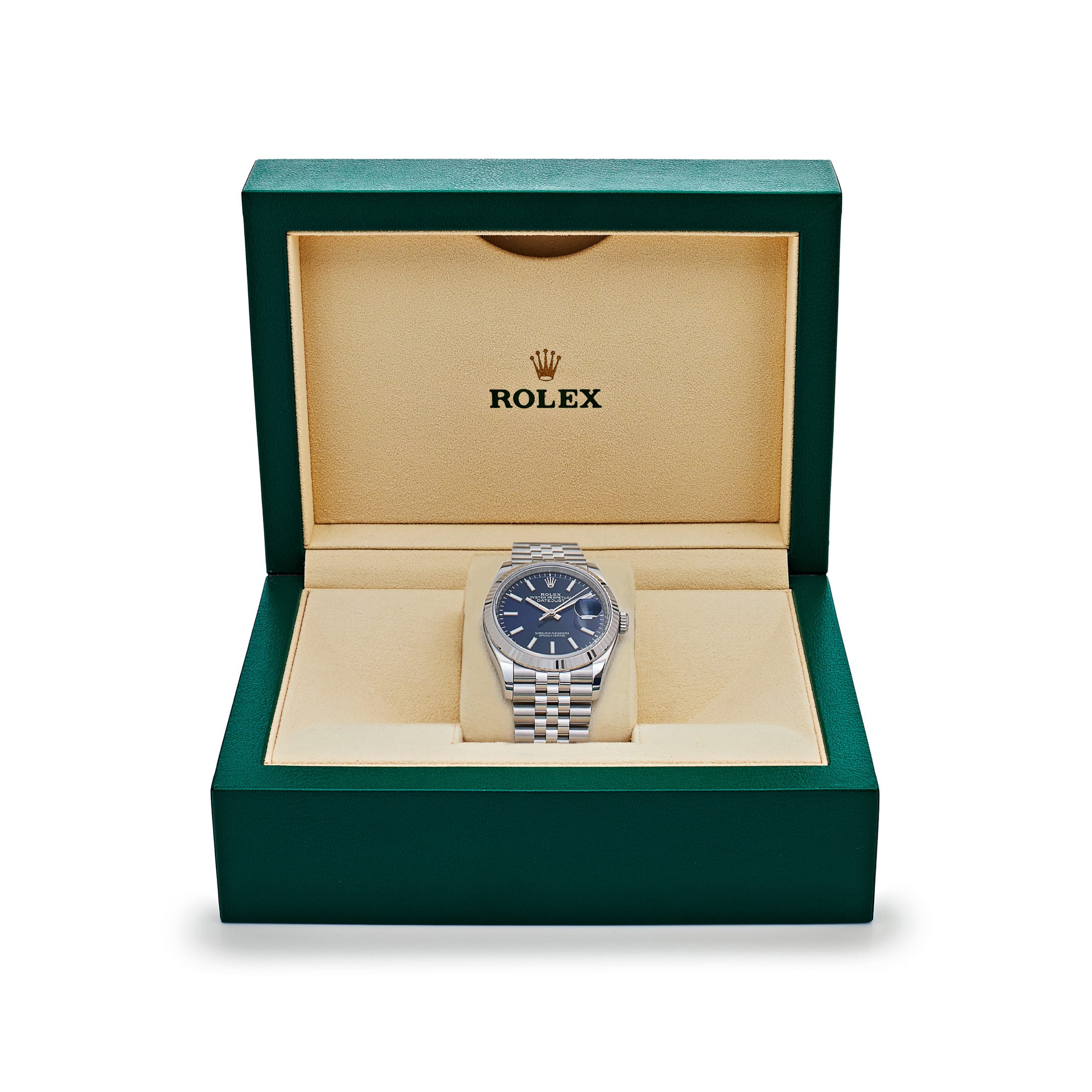 Rolex Datejust 36 126234 Stainless Steel Blue Dial Jubilee (2025)