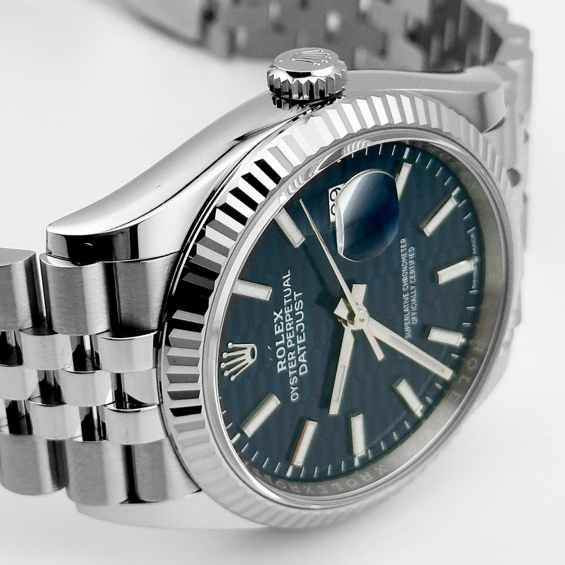 Rolex Datejust 36 126234 Stainless Steel Blue Motif Dial Jubilee (2023)