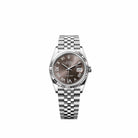 Rolex Datejust 36 126234 Stainless Steel Dark Grey Diamond Roman Dial Jubilee (2026)