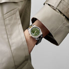 Rolex Datejust 36 126283RBR Stainless Steel Yellow Gold Olive Green Diamond Dial Diamond Bezel Oyster (2023)