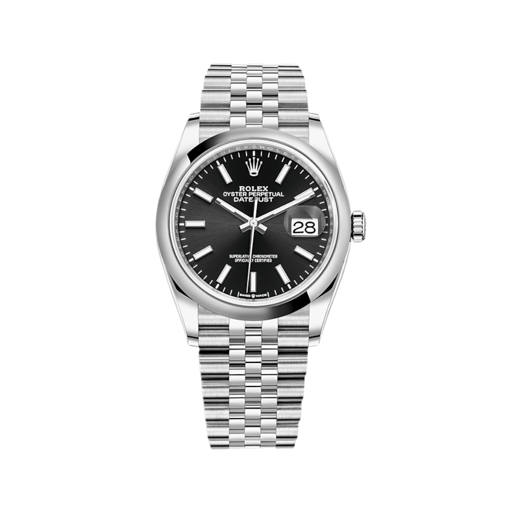 Rolex datejust 2024 36 black