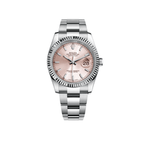 Thumbnail for Luxury Watch Rolex Datejust 36 Stainless Steel Pink Dial Oyster 116234 Wrist Aficionado