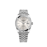 Thumbnail for Luxury Watch Rolex Datejust 36 Stainless Steel  Silver Dial Jubilee 126200 Wrist Aficionado