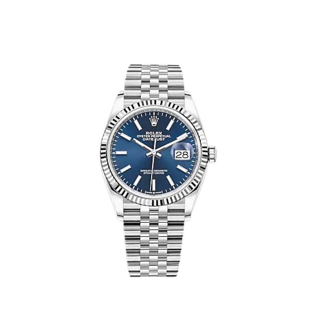 Datejust blue dial hot sale