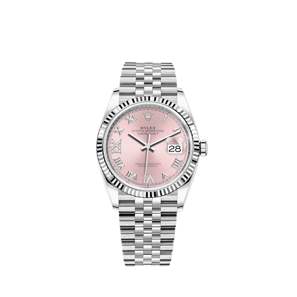 Datejust 36 pink discount dial