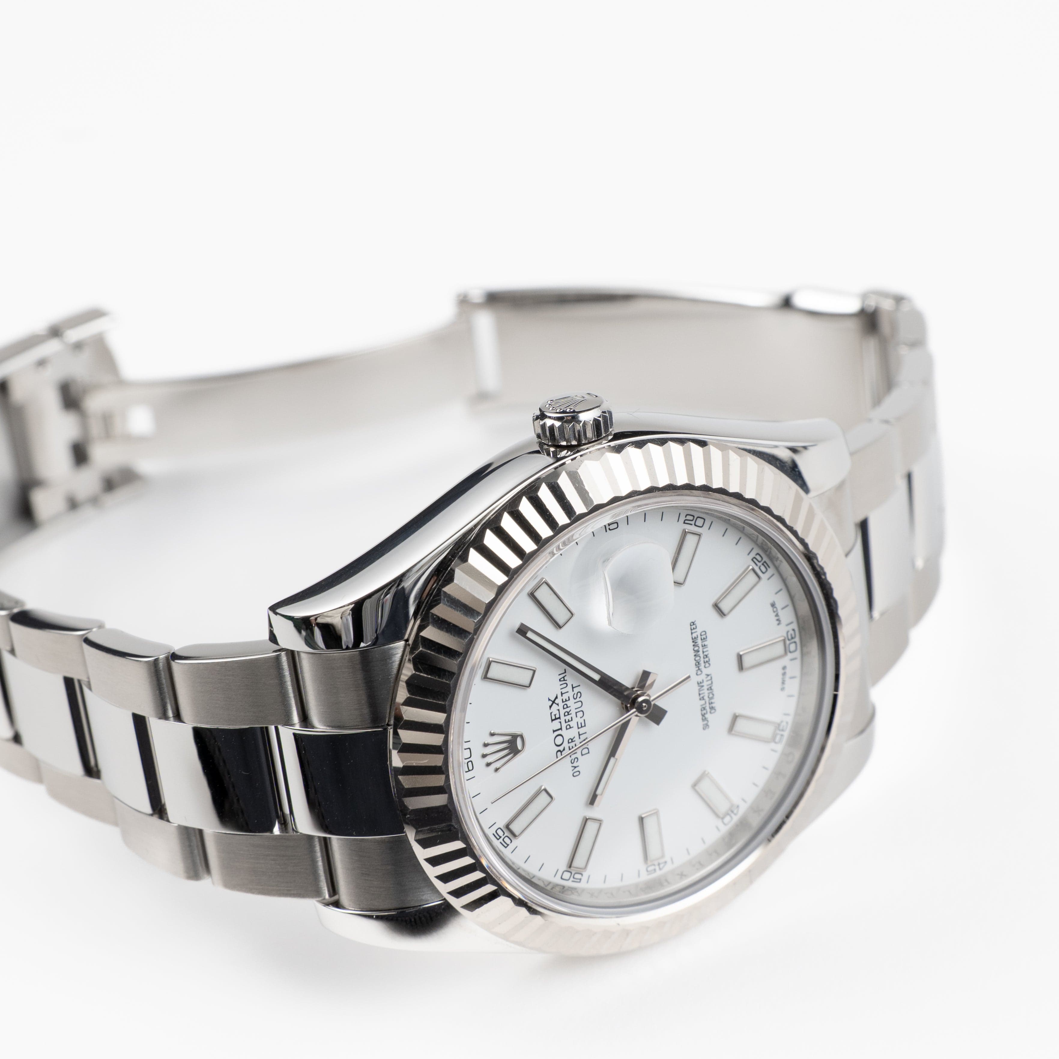 Rolex Datejust 41 116334 Stainless Steel White Dial Oyster (2024)