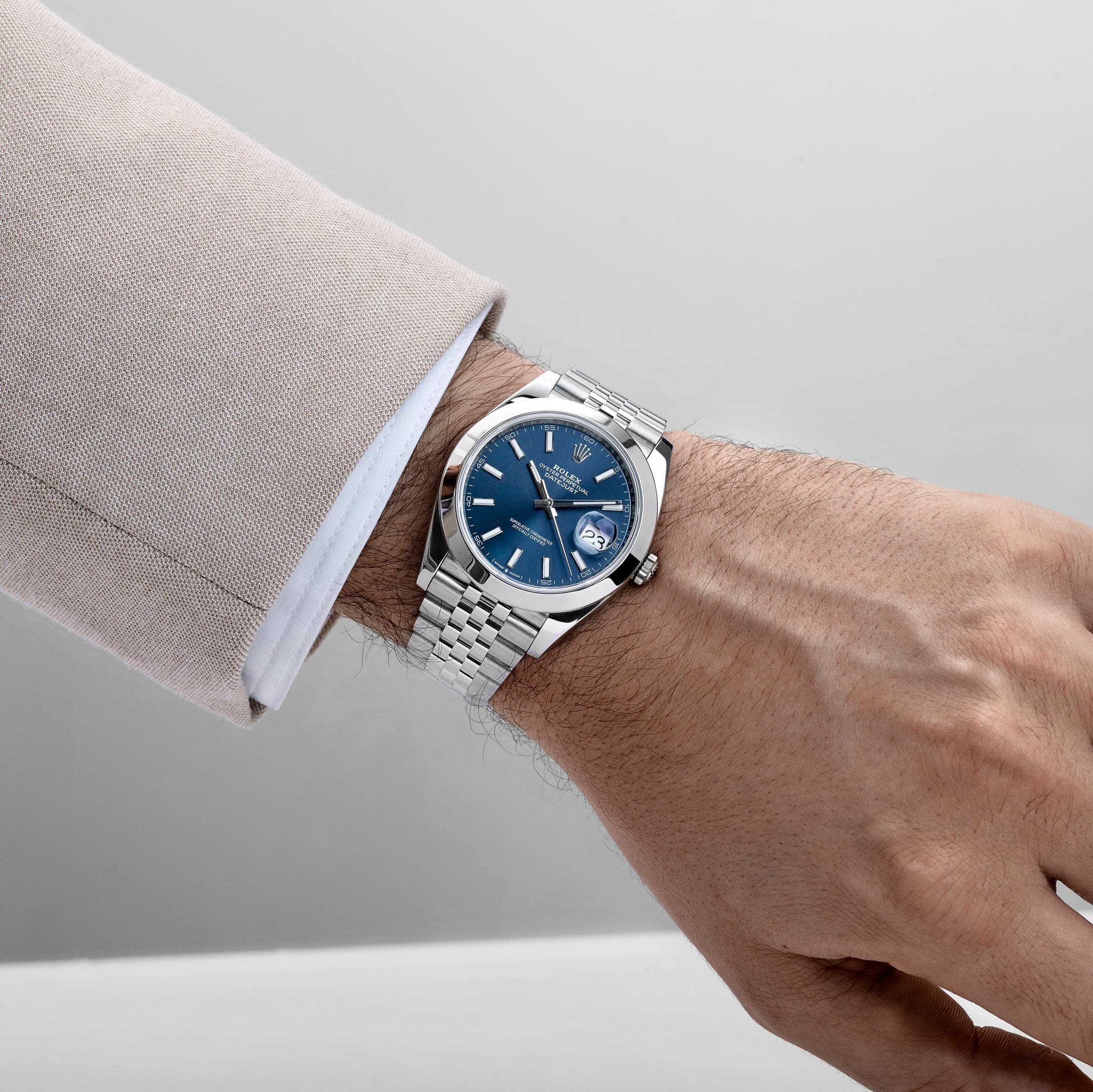 Rolex Datejust 41 126300 Stainless Steel Blue Dial Jubilee (2019)