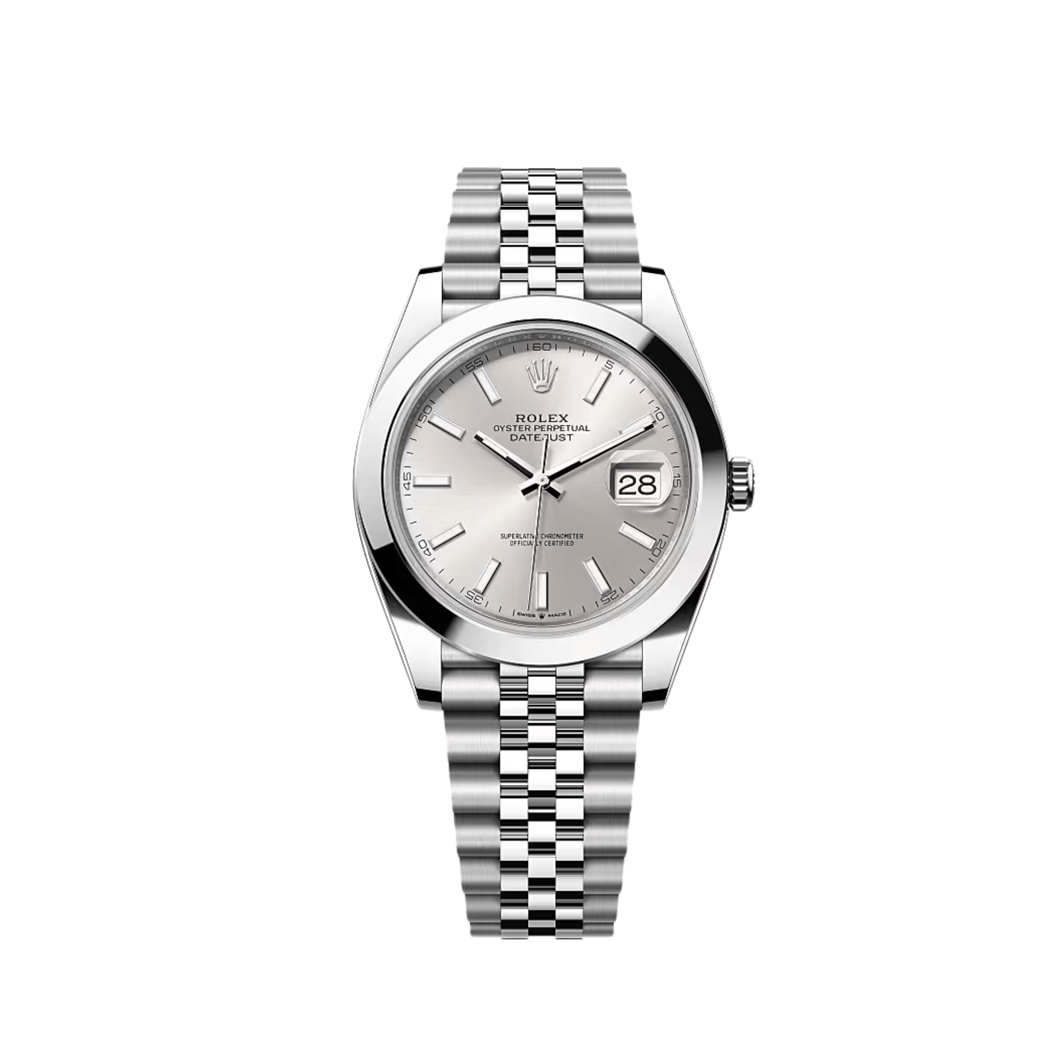 Rolex Datejust 41 126300 Stainless Steel Silver Dial Jubilee (2025)