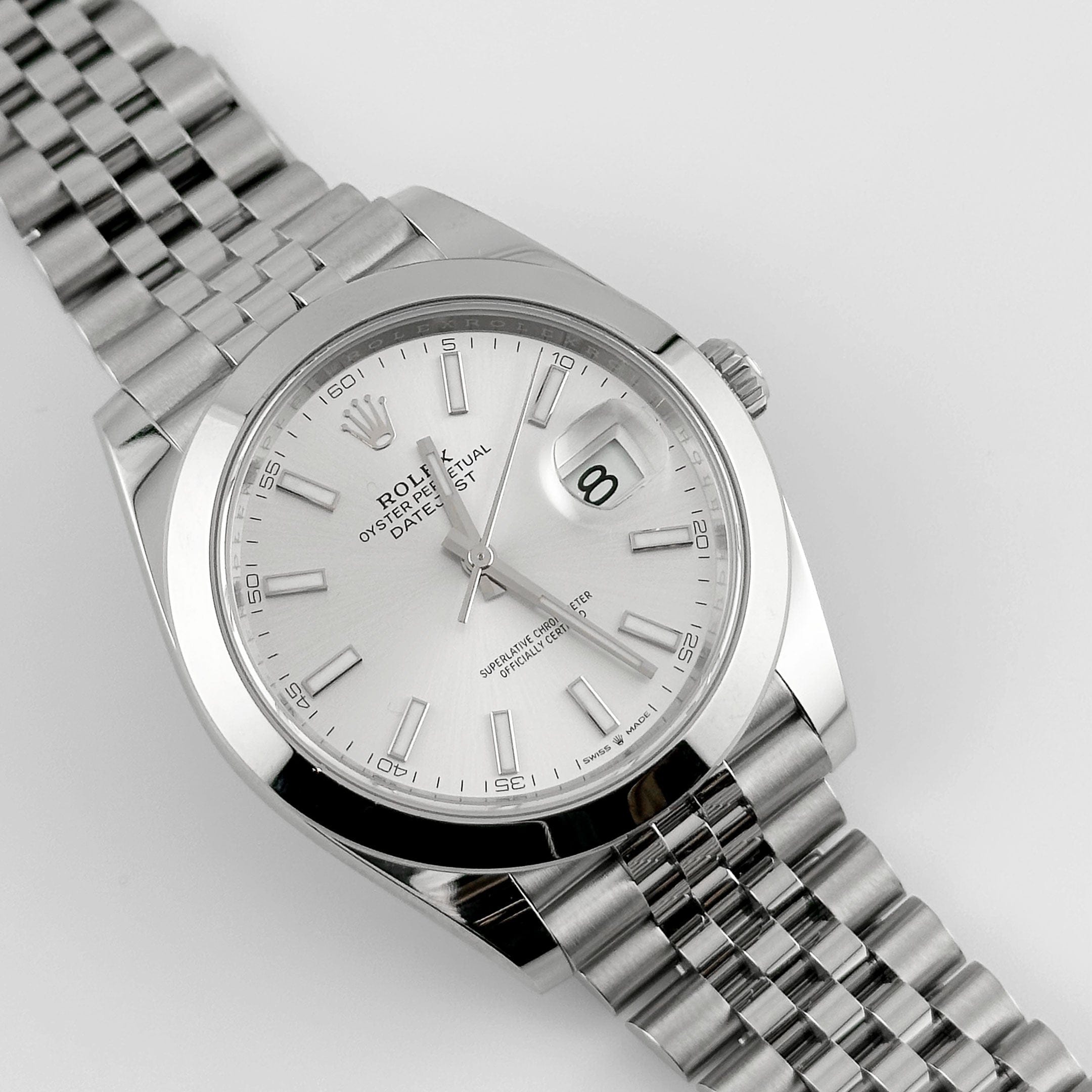 Rolex Datejust 41 126300 Stainless Steel Silver Dial Jubilee (2025