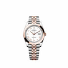 Rolex Datejust 41 126301 Rose Gold Stainless Steel White Roman Dial Jubilee (2026)