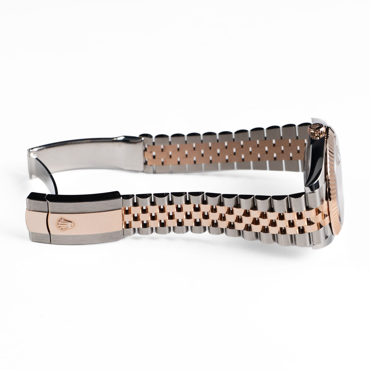 Rolex Datejust 41 126331 Rose Gold Stainless Steel Grey Motif Dial Jubilee (2023)