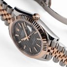 Rolex Datejust 41 126331 Rose Gold Stainless Steel Grey Motif Dial Jubilee (2023)