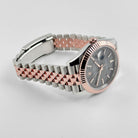 Rolex Datejust 41 126331 Rose Gold Stainless Steel Grey Motif Dial Jubilee