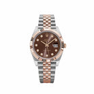 Rolex Datejust 41 126331 Stainless Steel Rose Gold Chocolate Diamond Dial Jubilee (2023)