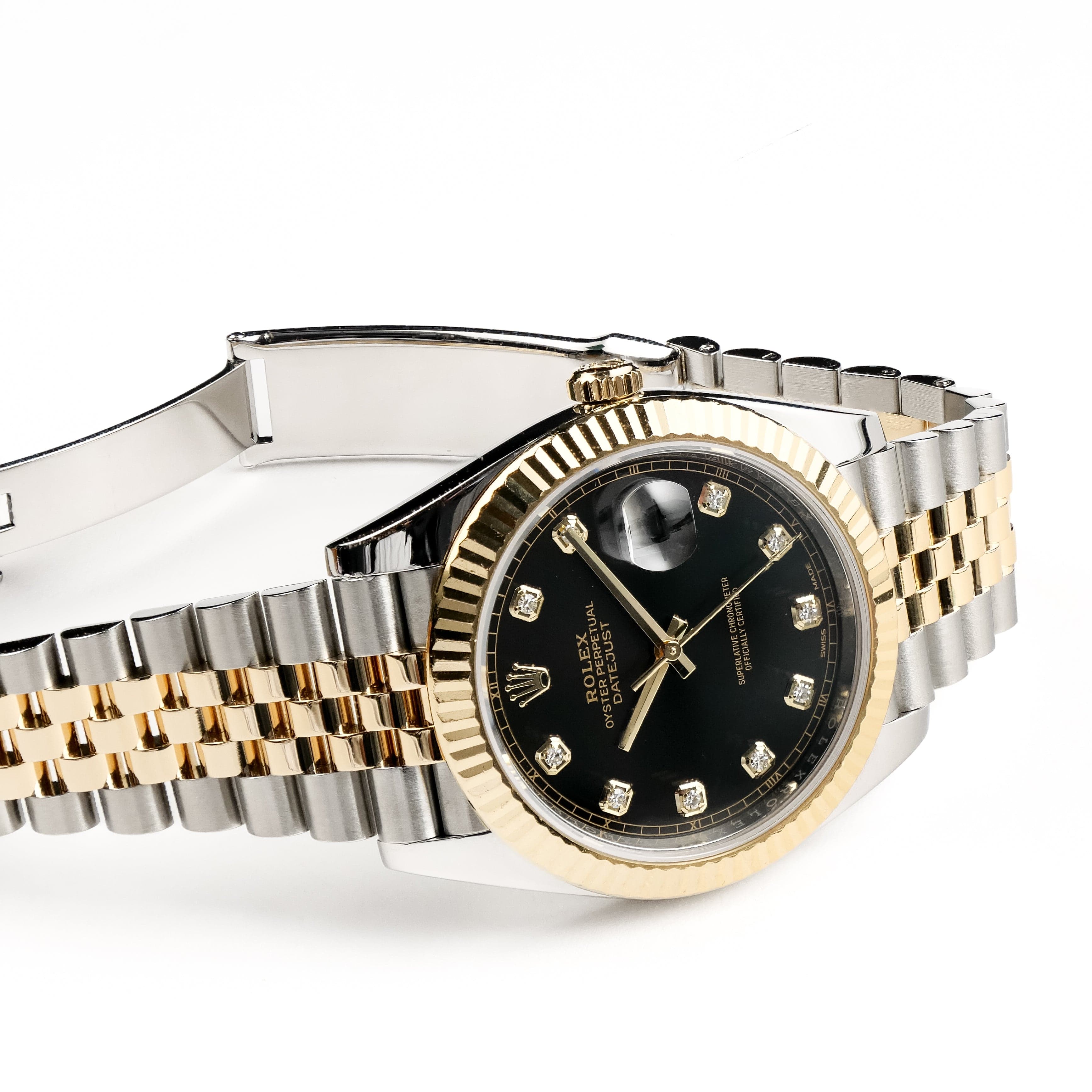 jm様 Rolex Datejust 41 Chocolate Brown Dial Two Tone Rose Gold