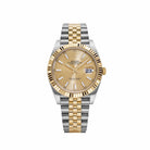 Rolex Datejust 41 126333 Stainless Steel Yellow Gold Champagne Dial Jubilee (2021)
