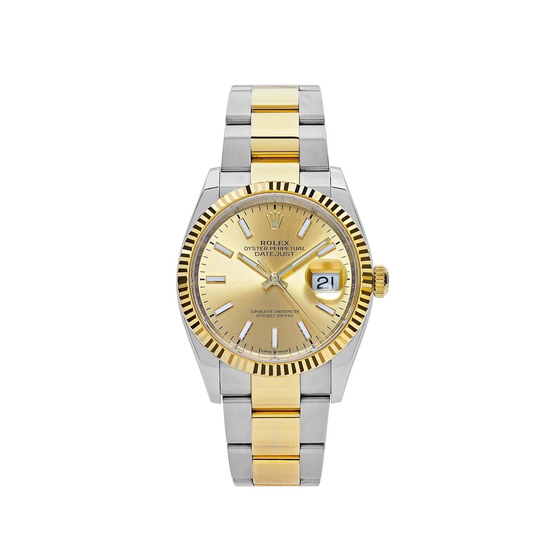 Copy of Rolex Datejust 41 Stainless Steel & Yellow Gold Champagne Dial 126333 (2018)