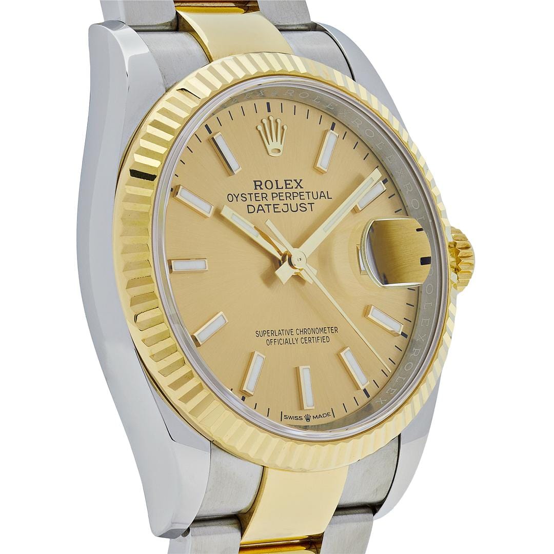Copy of Rolex Datejust 41 Stainless Steel & Yellow Gold Champagne Dial 126333 (2018)
