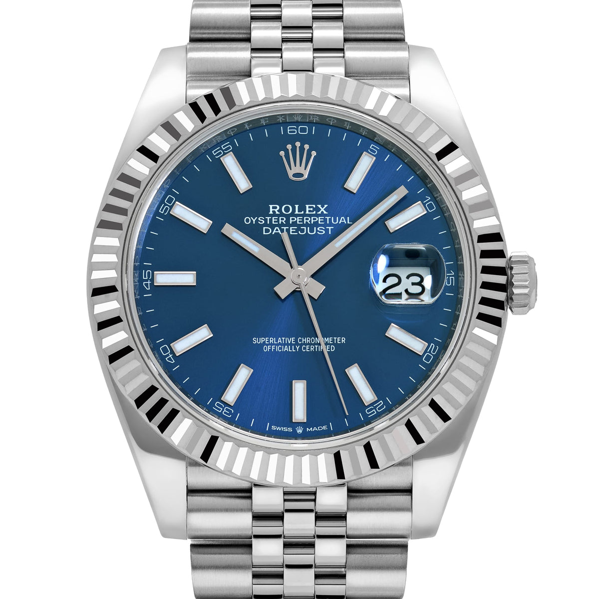 Rolex Datejust 41 126334 Stainless Steel Blue Dial Jubilee (2024)