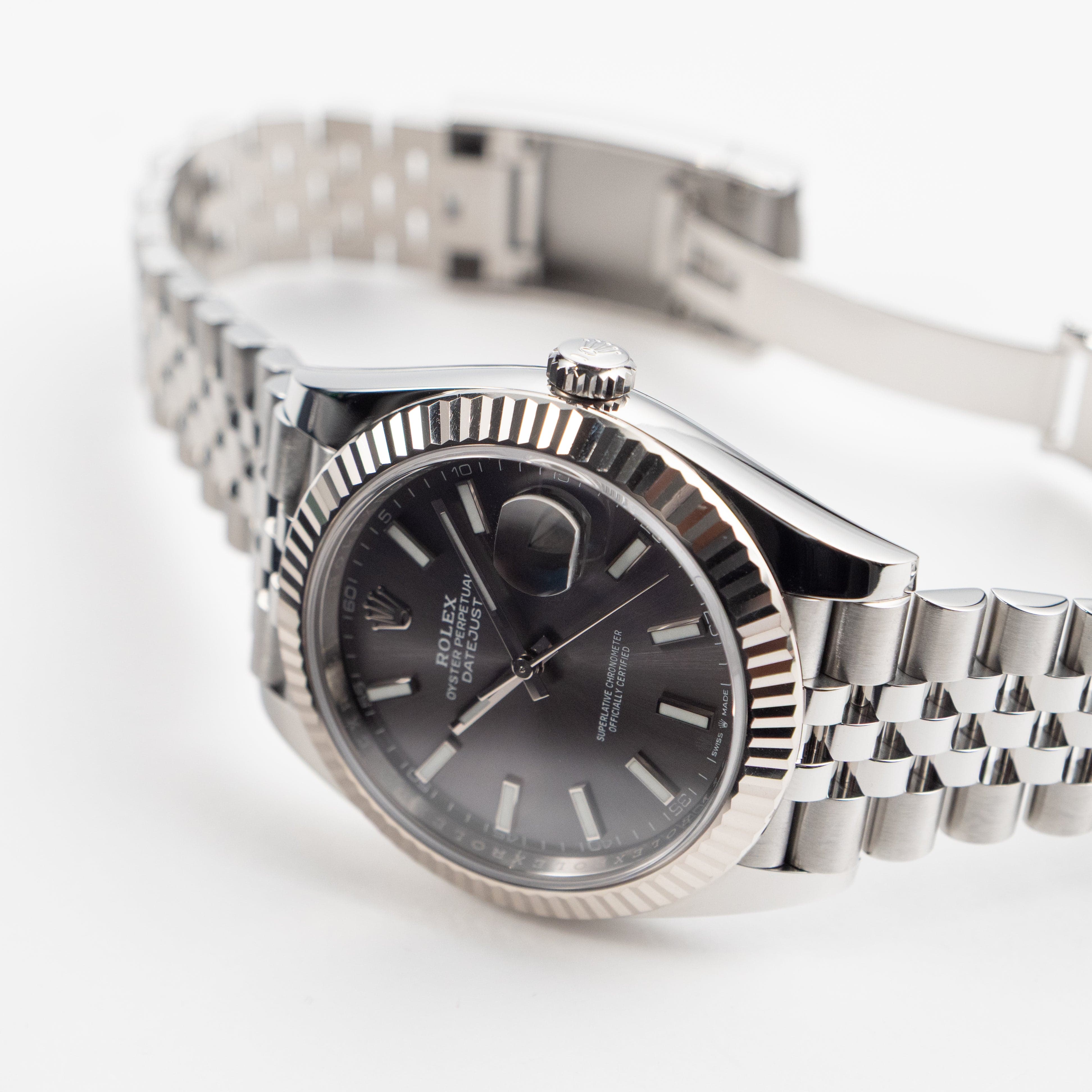 Rolex Datejust 41 126334 Stainless Steel Slate Dial Jubilee (2021)