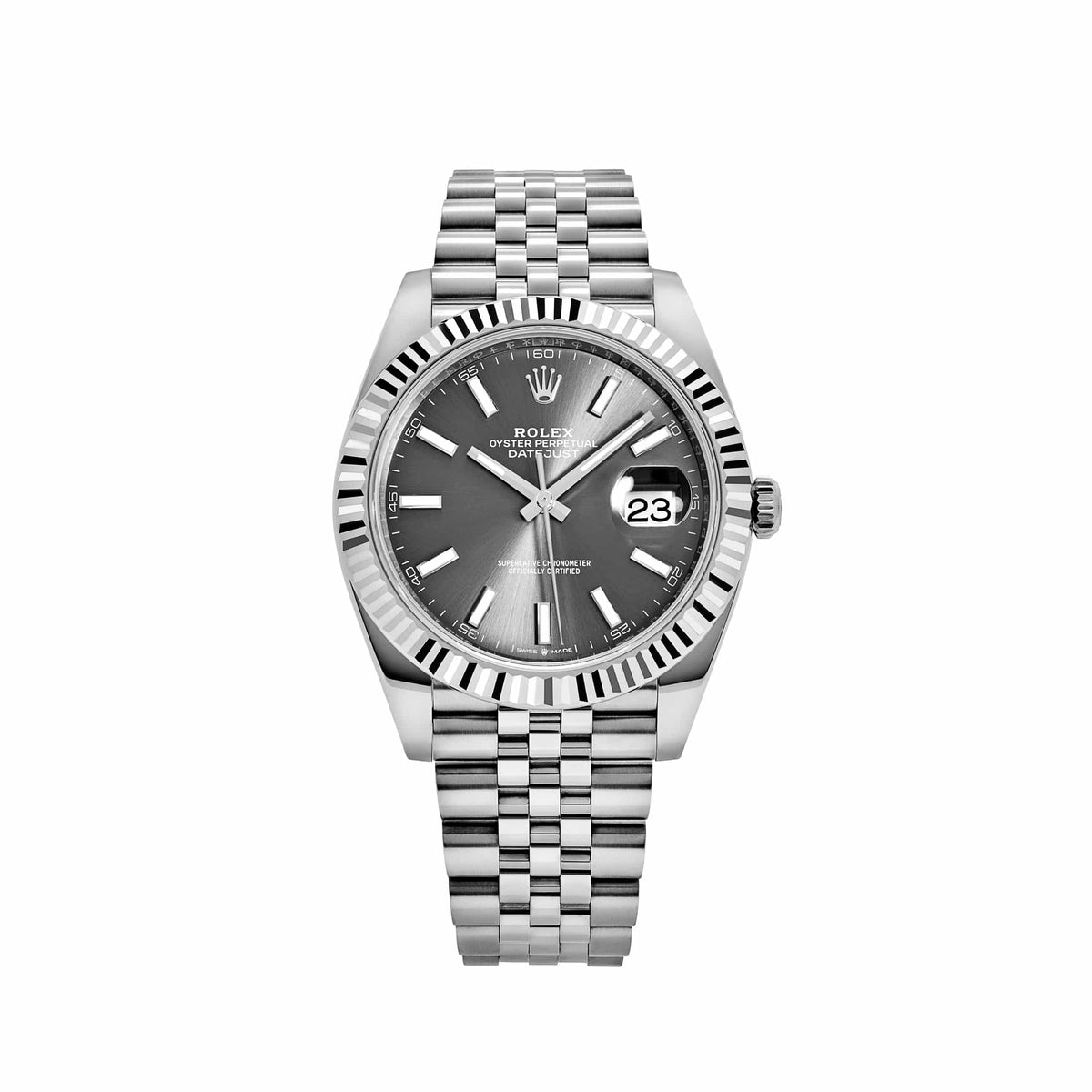 Rolex Datejust 41 126334 Stainless Steel Slate Dial Jubilee (2025)