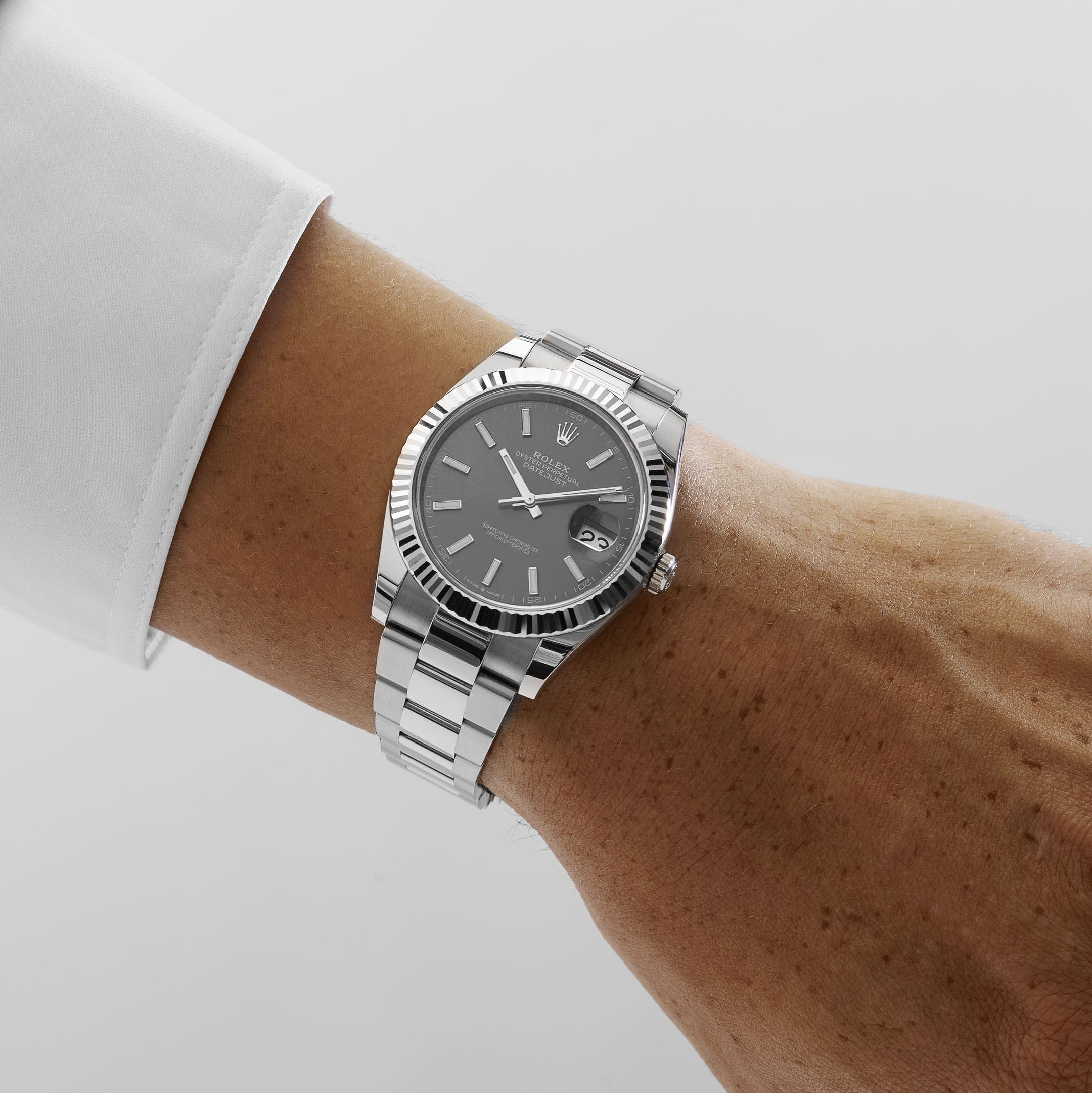 Rolex Datejust 41 126334 Stainless Steel Slate Dial Oyster (2025)
