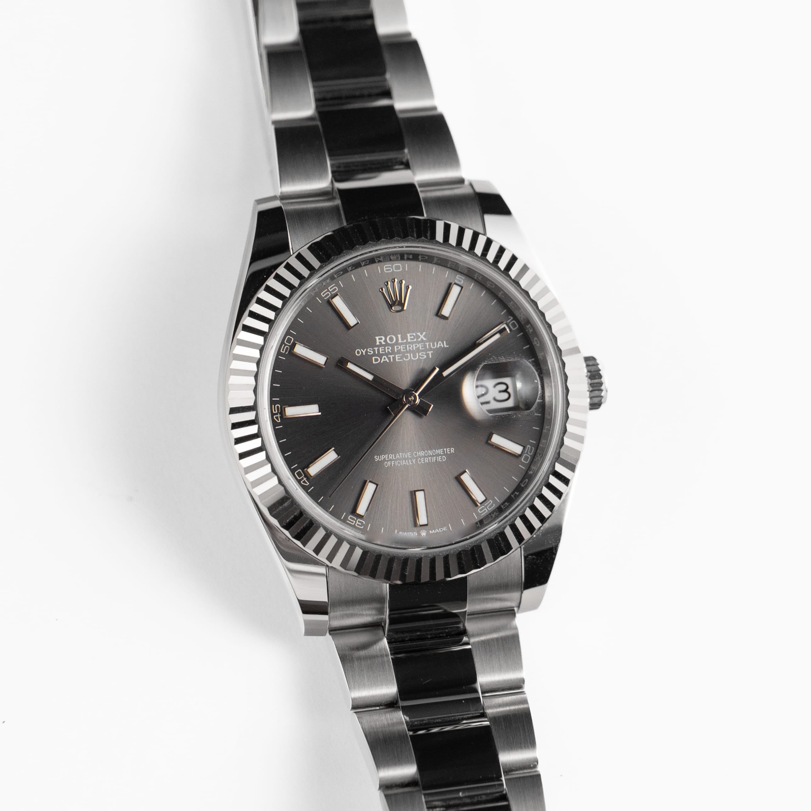 Rolex Datejust 41 126334 Stainless Steel Slate Dial Oyster (2025)