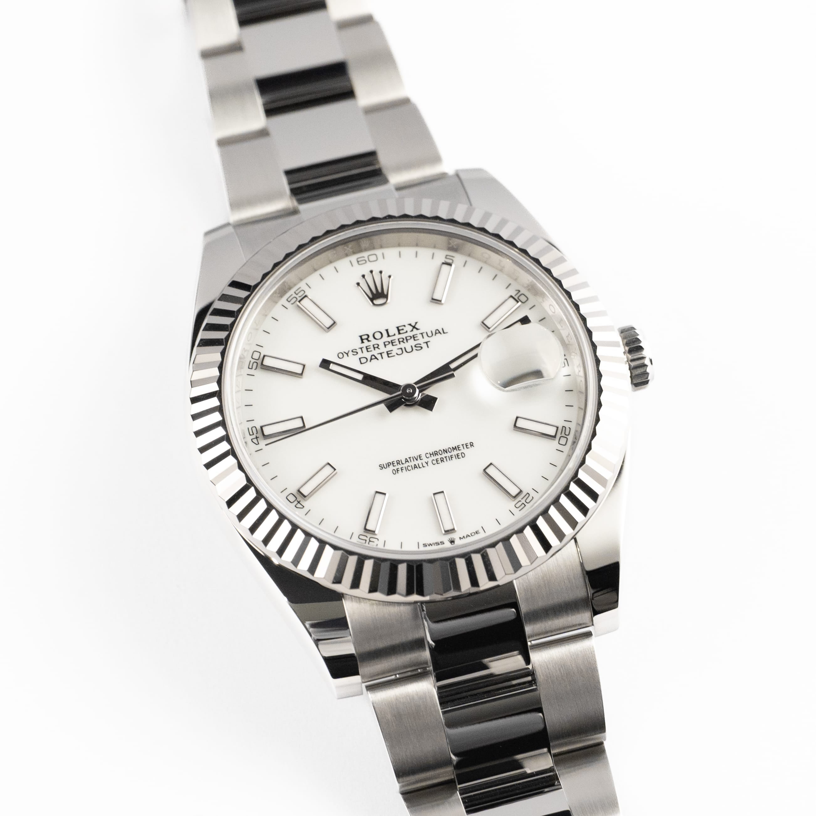 Rolex Datejust 41 126334 Stainless Steel White Dial Oyster (2025)