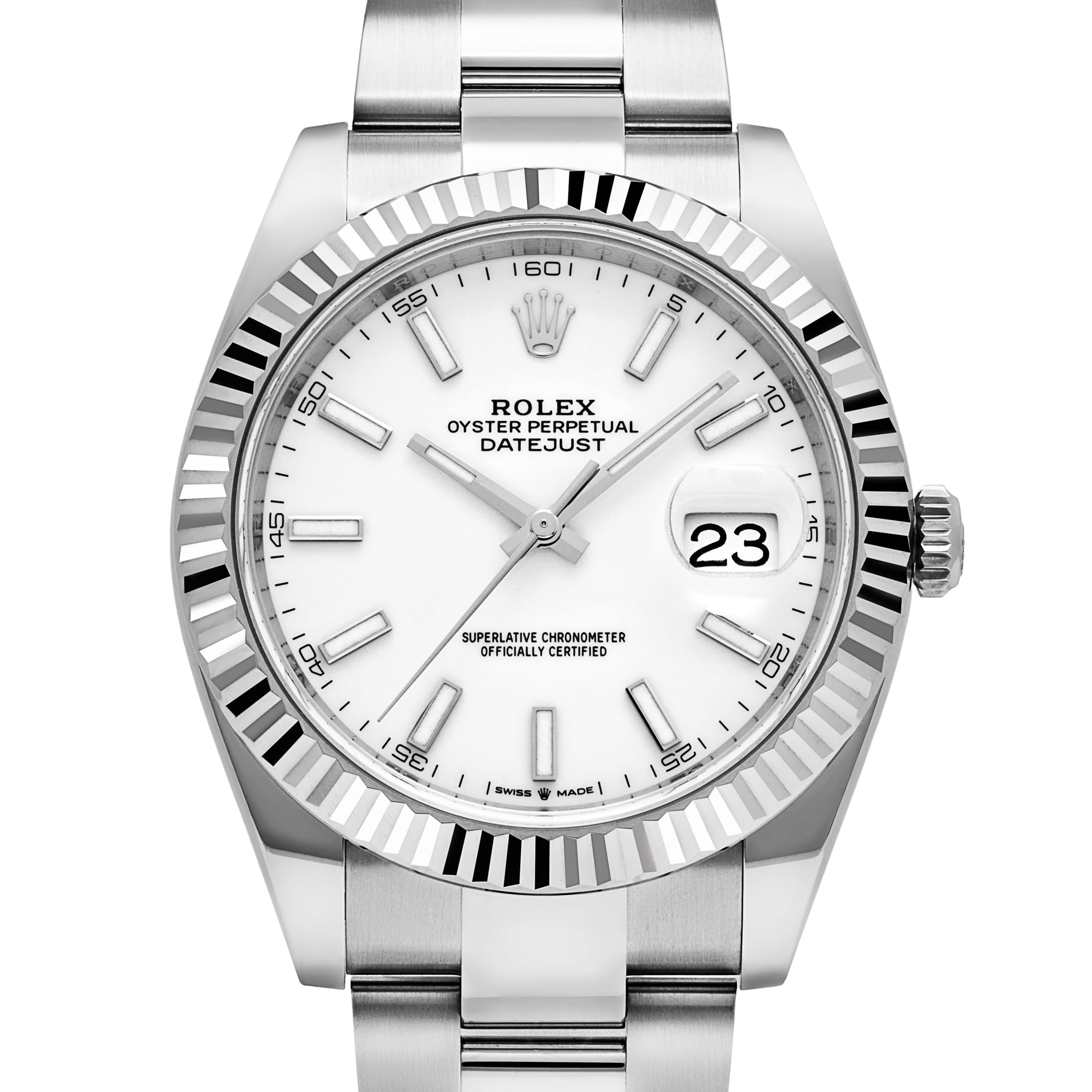 Rolex Datejust 41 126334 Stainless Steel White Dial Oyster (2025)