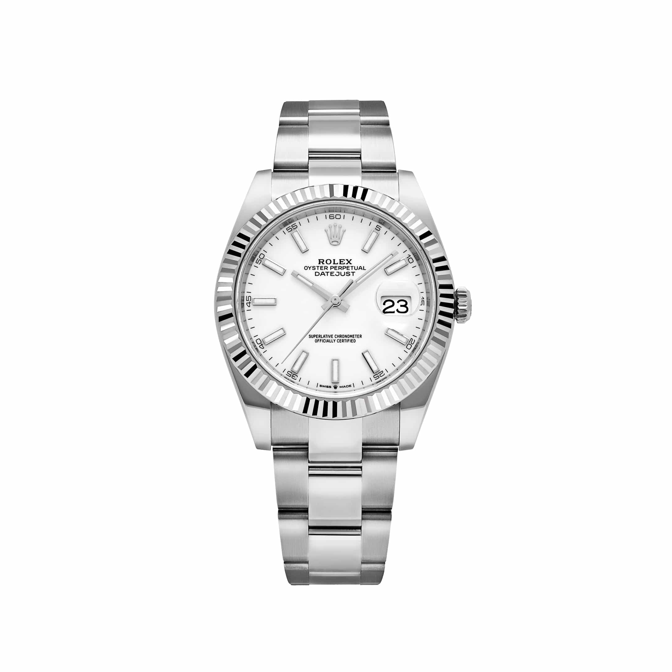 Rolex Datejust 41 126334 Stainless Steel Blue Roman Numerals Dial