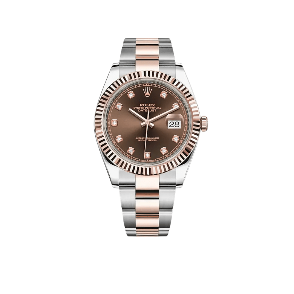 Rolex datejust oyster perpetual rose gold sale