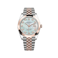 Thumbnail for Luxury Watch Rolex Datejust 41 Rose Gold & Stainless Steel MOP Diamond Dial Jubilee 126301 Wrist Aficionado