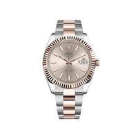 Thumbnail for Luxury Watch Rolex Datejust 41 Rose Gold & Stainless Steel Sundust Dial 126331 Wrist Aficionado