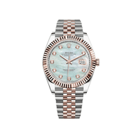 Thumbnail for Luxury Watch Rolex Datejust 41 Rose Gold & Steel MOP Diamond Dial Jubilee 126331 Wrist Aficionado