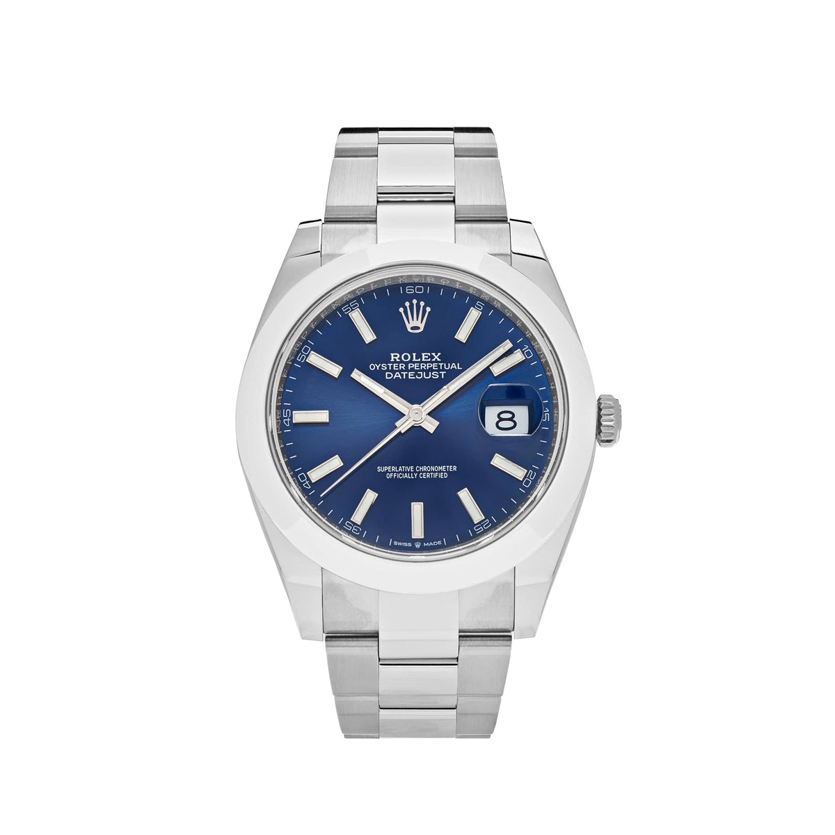 Rolex Datejust 41 126300 Stainless Steel Blue Dial Oyster (2025)