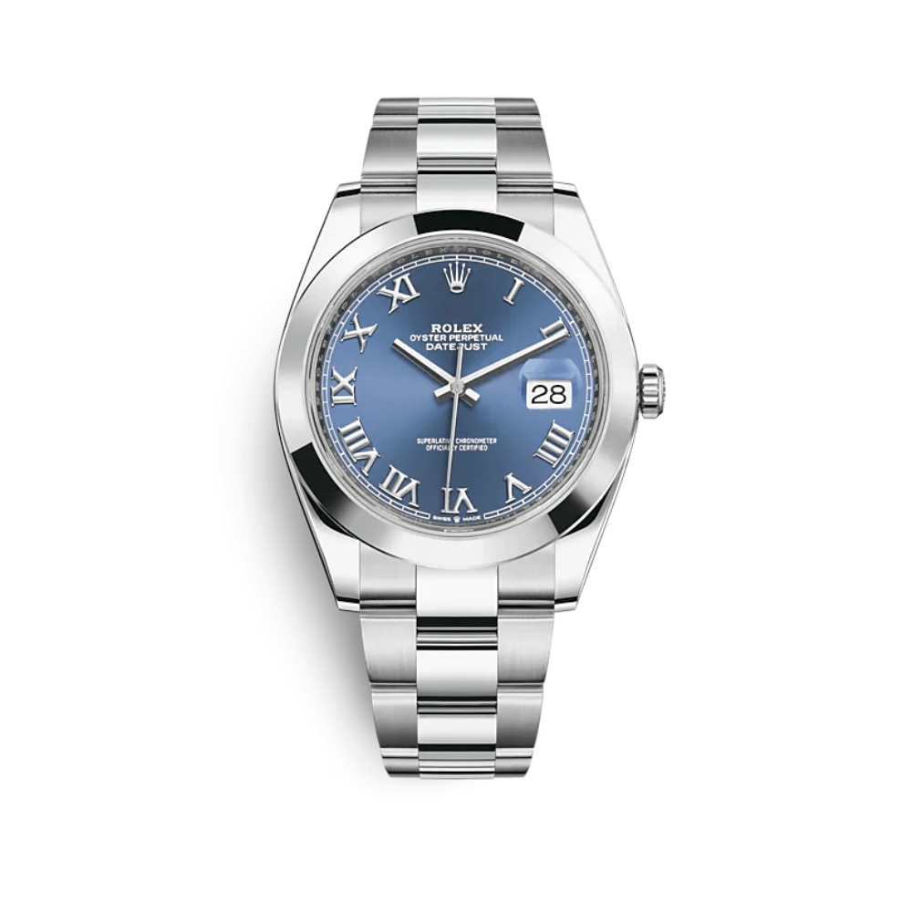 Rolex datejust 41 blue roman 2025