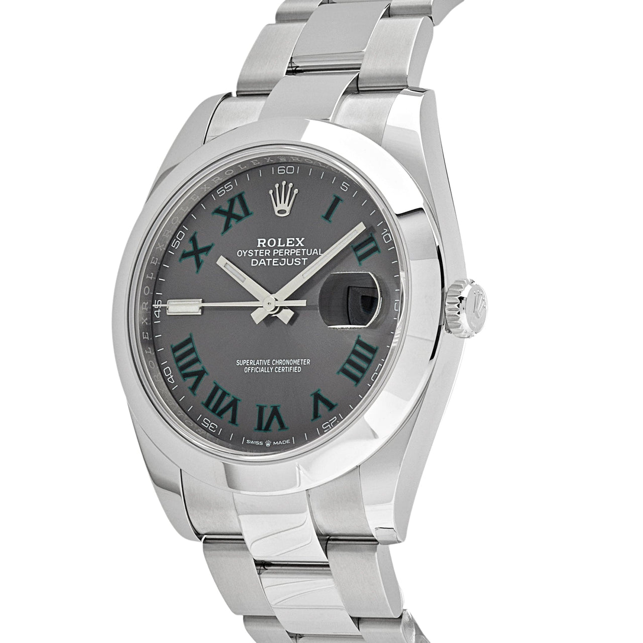 Wimbledon discount dial datejust