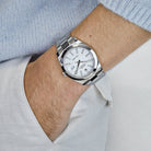 Luxury Watch Rolex Datejust 41 Stainless Steel White Dial Oyster 126300 Wrist Aficionado