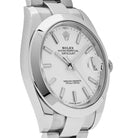 Luxury Watch Rolex Datejust 41 Stainless Steel White Dial Oyster 126300 Wrist Aficionado