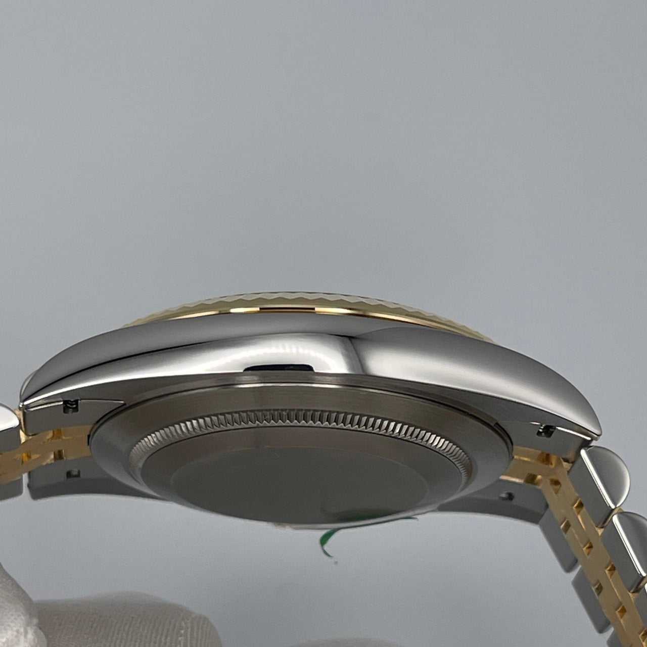 Luxury Watch Rolex Datejust 41 Yellow Gold & Stainless Steel Slate 'Wimledon' Dial Jubilee 126333 Wrist Aficionado
