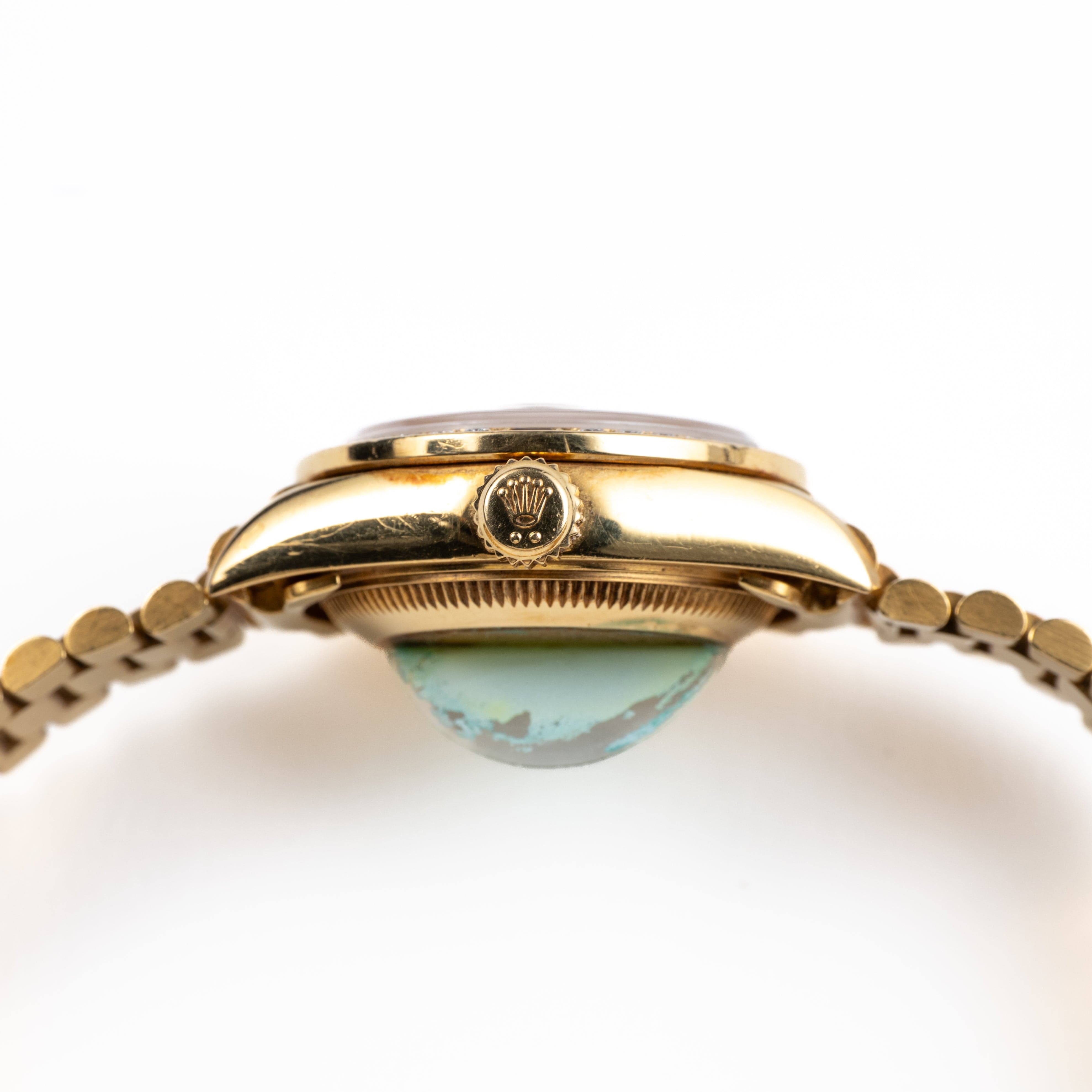 Rolex Datejust 79068 'Ladies' Yellow Gold Diamond Ruby Dial and Bezel (1995)