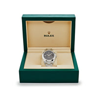 Thumbnail for Rolex Datejust Stainless Steel Gray Roman Dial 116300 Wrist Aficionado