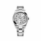 Rolex Datejust II 116300 Stainless Steel Stainless Steel Rhodium Arabic Dial Smooth Bezel Oyster (2016)
