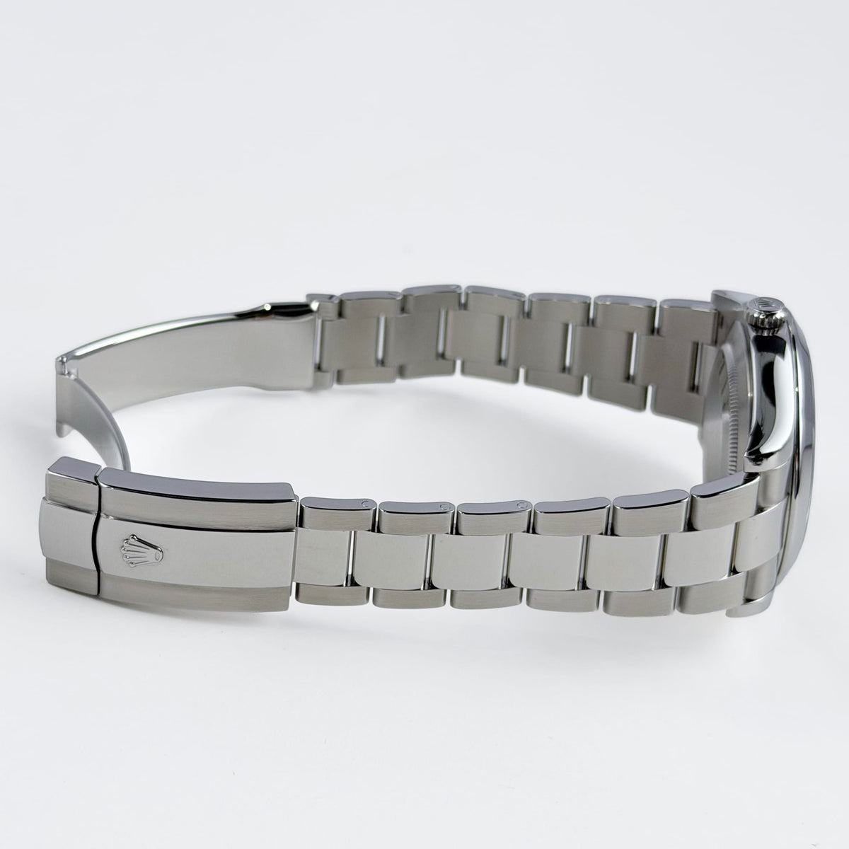 Rolex Datejust II 116300 Stainless Steel Stainless Steel Rhodium Arabic Dial Smooth Bezel Oyster (2016)
