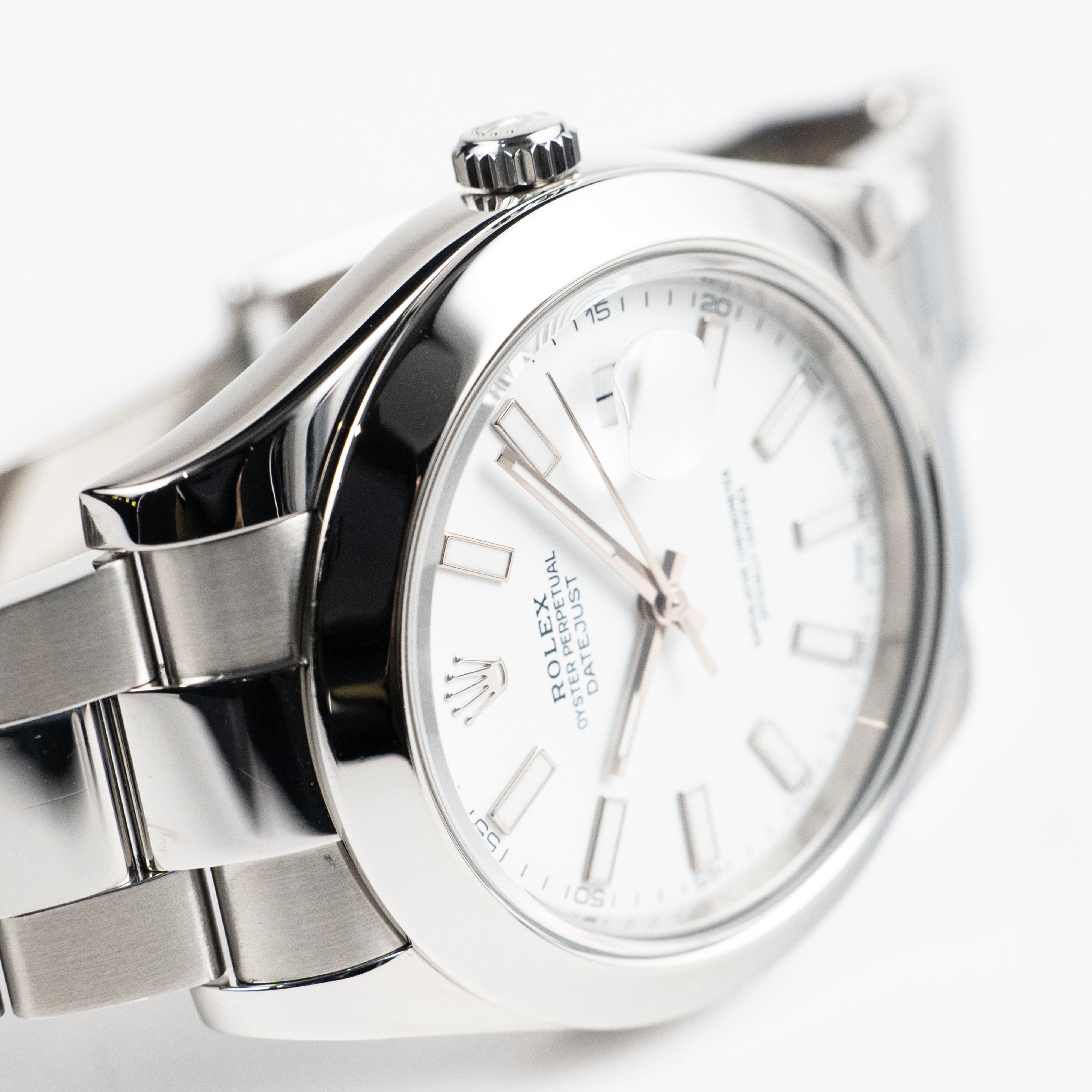 Rolex Datejust II 116300 Stainless Steel White Dial Oyster (2017)